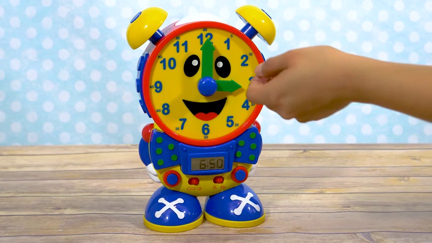Amazon.com: The Learning Journey Telly The Teaching Time Clock